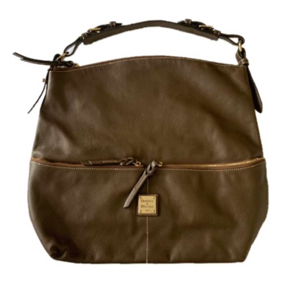 Dooney & Bourke XL Leather Travel Tote Bag Purse